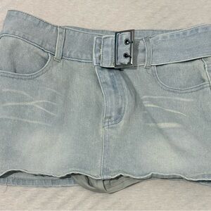 Windsor Light Blue Denim Skirt